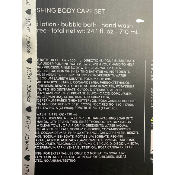 Betsey Johnson 5 PC Sweet Rose Body Care‎ Set - Picture 6 of 8